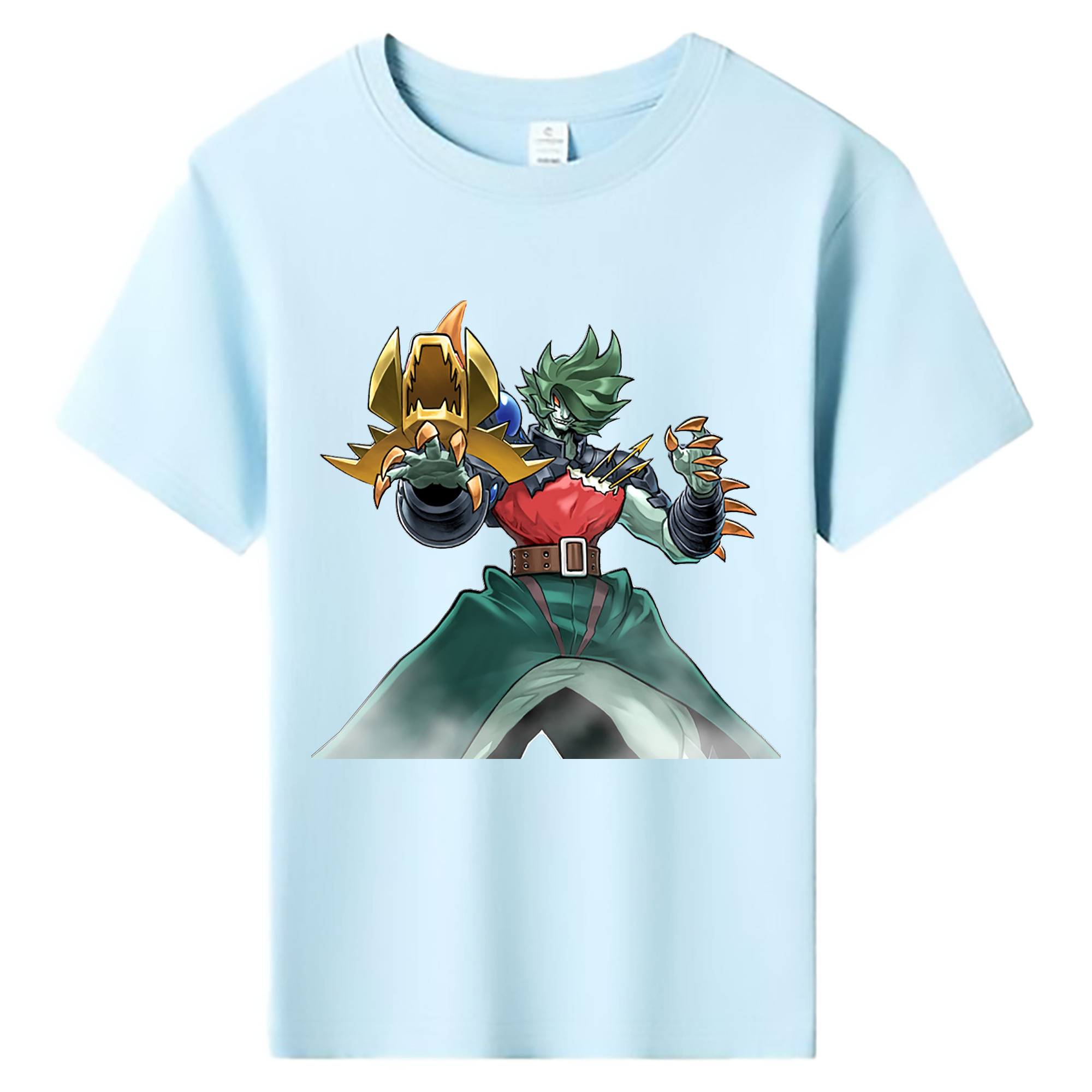 （画像用） 遊☆戯☆王 Yu-Gi-Oh! 綿100％キッズTシャツ（フロントプリント）